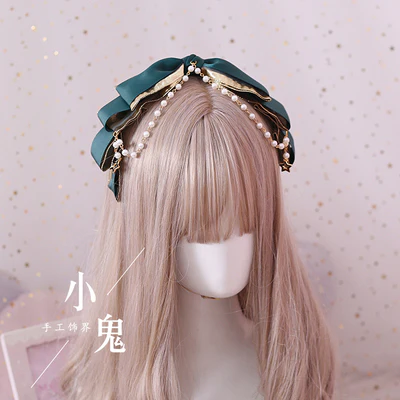 Xiaogui - Gothic Accessories Lolita Bow KC Hairclip - Image 29