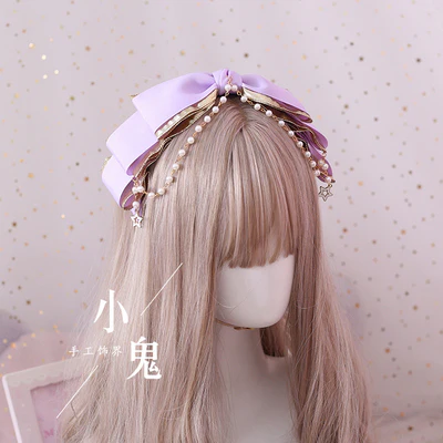Xiaogui - Gothic Accessories Lolita Bow KC Hairclip - Image 30