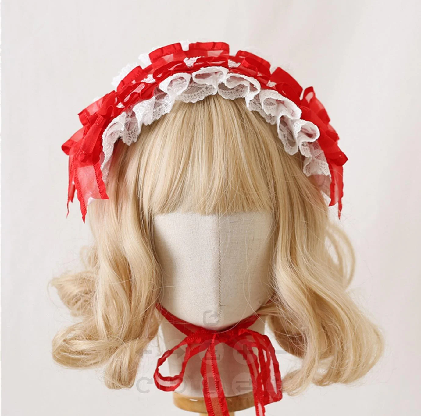 Xiaogui - Mood Limited - Elegant Lolita Headdress Bow Lace KC - Image 11