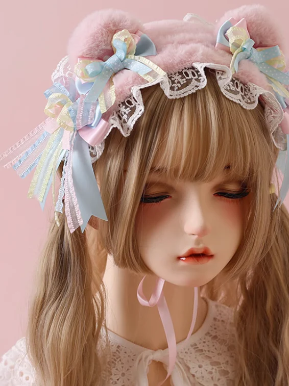 Xiaogui - Sweet Ice Cream - Sweet Lolita Bow Hair Accessories - Image 8