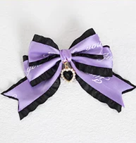 Xiaogui - Sweet Lolita Ribbon Bow Hair Clips - Image 10
