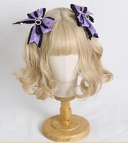 Xiaogui - Sweet Lolita Ribbon Bow Hair Clips - Image 11