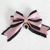 Xiaogui - Sweet Lolita Ribbon Bow Hair Clips - Image 4