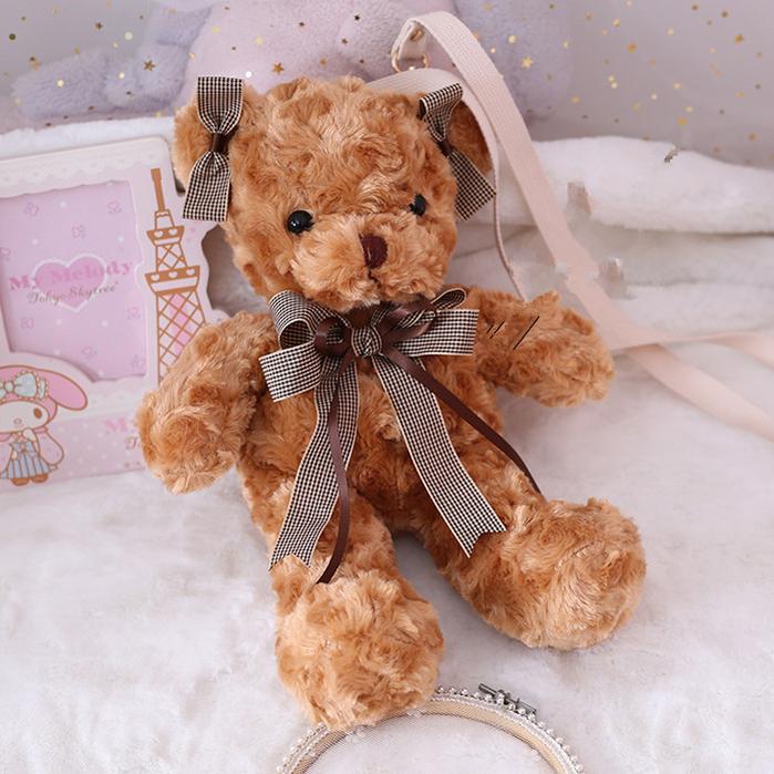 Xiaogui - Kawaii Lolita Bag Bear Shape Crossbody Bag - Image 2