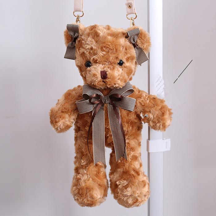 Xiaogui - Kawaii Lolita Bag Bear Shape Crossbody Bag - Image 5