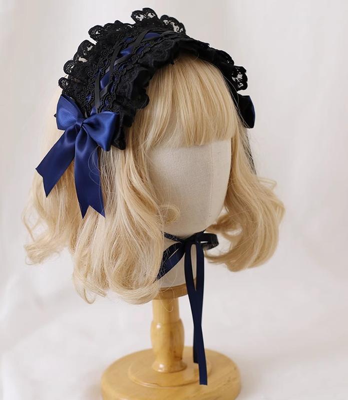 Xiaogui - Gothic Lolita Headband Cat Ear Hairpin - Image 13