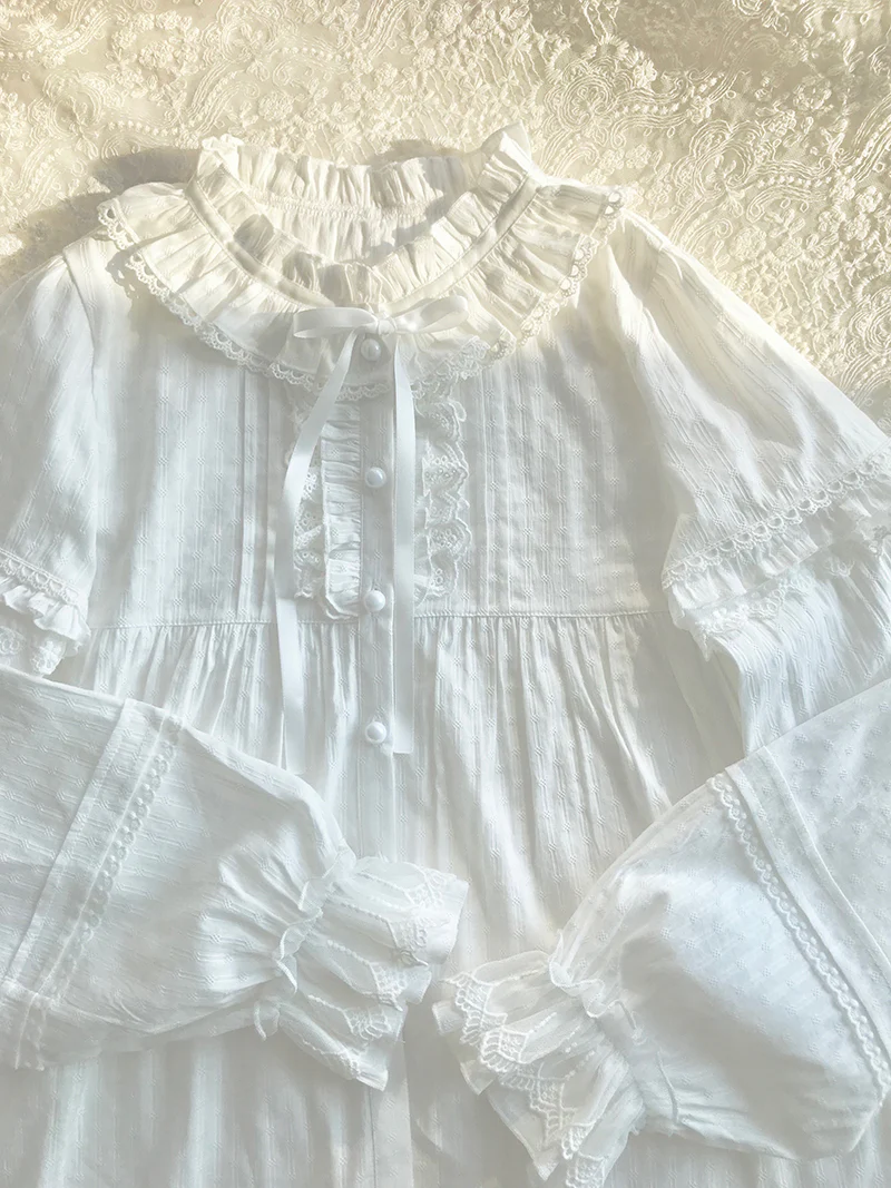 Elegant Cotton Long-Sleeved Shirt - Image 11
