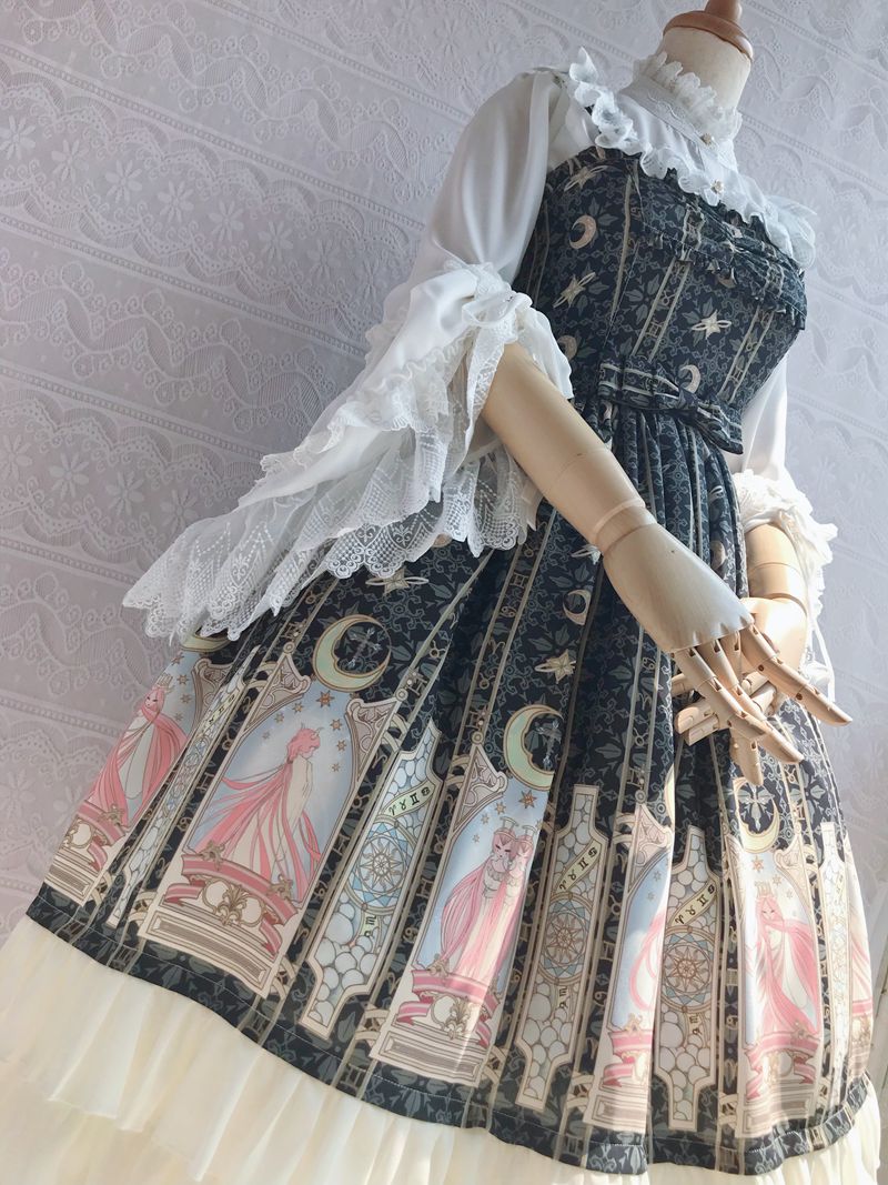 Retro Lolita Princess Sleeve Blouse - Image 9