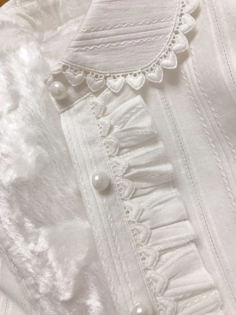 Sweet Lolita Long Sleeve Blouse - Image 4
