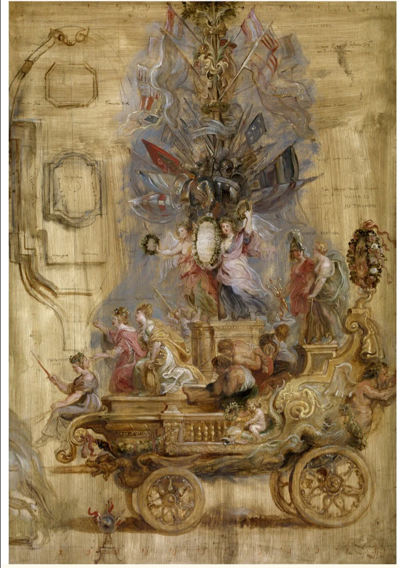 Cloria - Classic Oil Paiting Print Lolita JSK - Image 5
