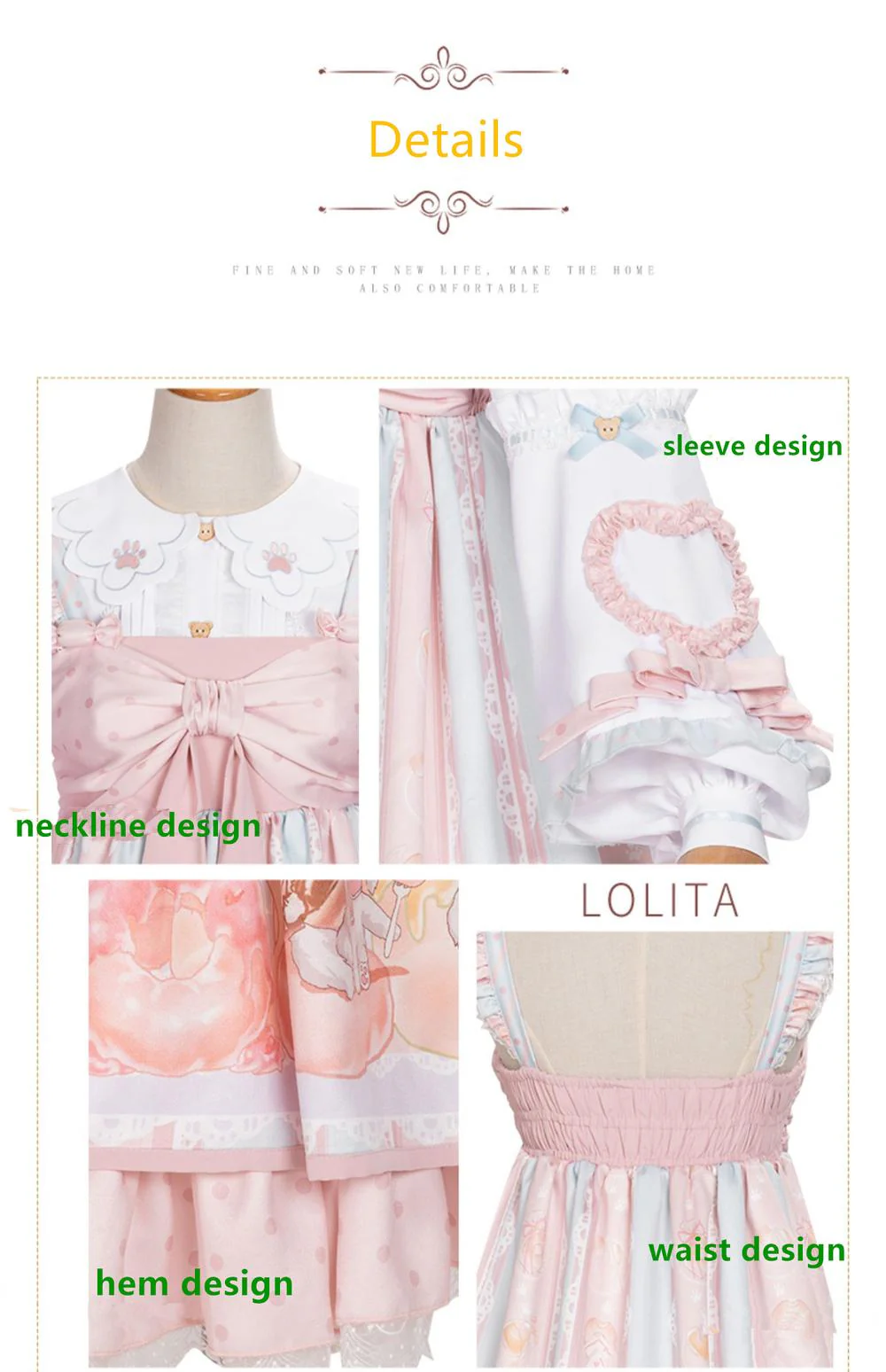 Sweet Lolita Princess Jumper Dress - Image 12