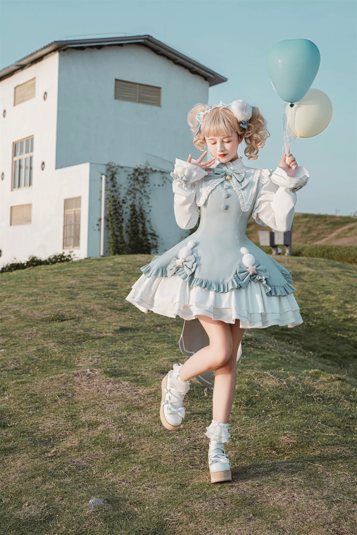 Your princess - Magic Girl - Sweet Lolita Long Sleeve OP Christmas - Image 10