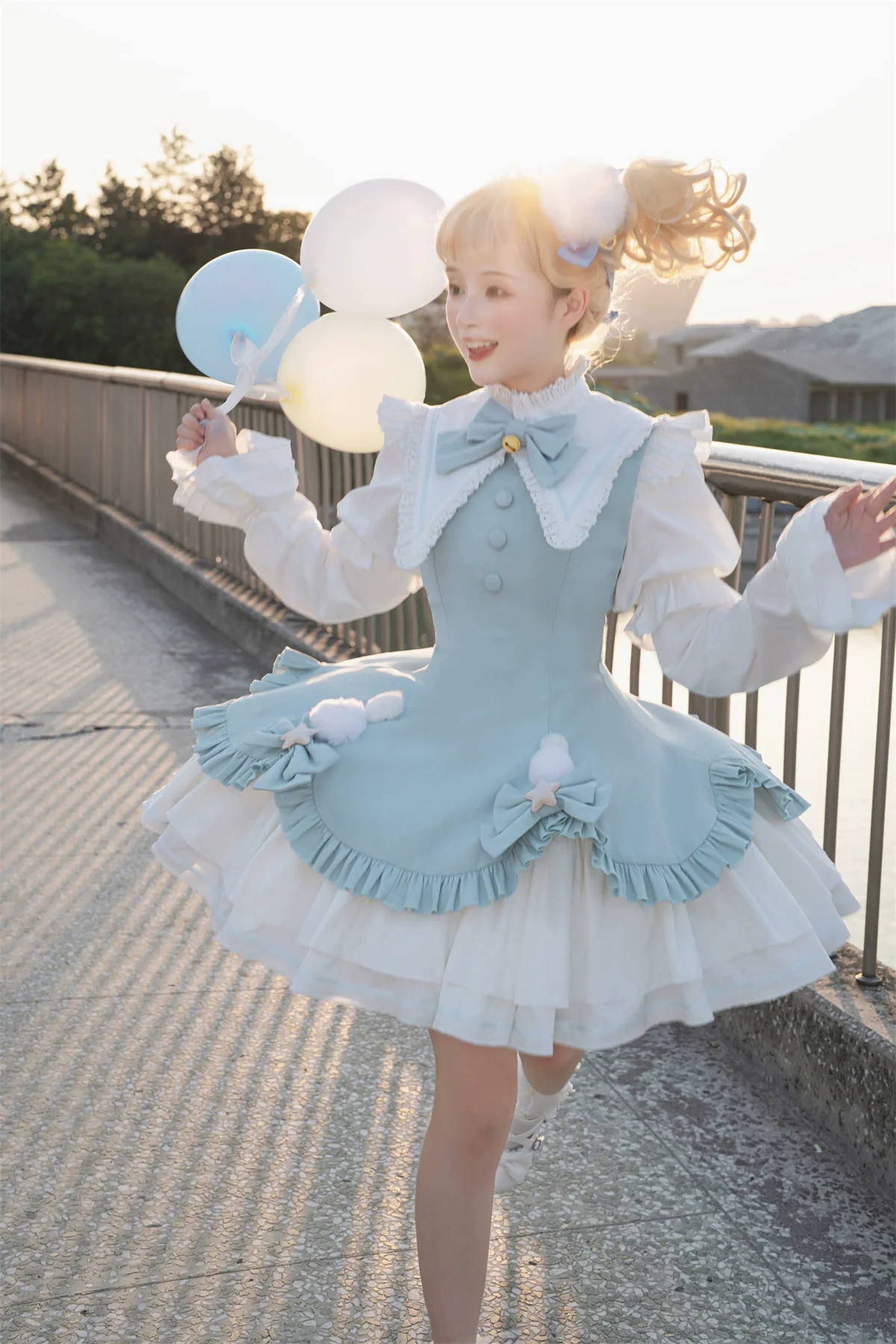 Your princess - Magic Girl - Sweet Lolita Long Sleeve OP Christmas - Image 11