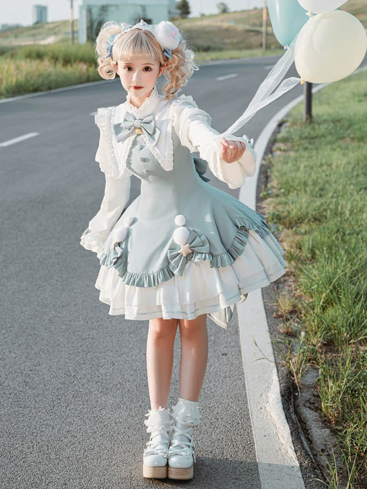 Your princess - Magic Girl - Sweet Lolita Long Sleeve OP Christmas - Image 13
