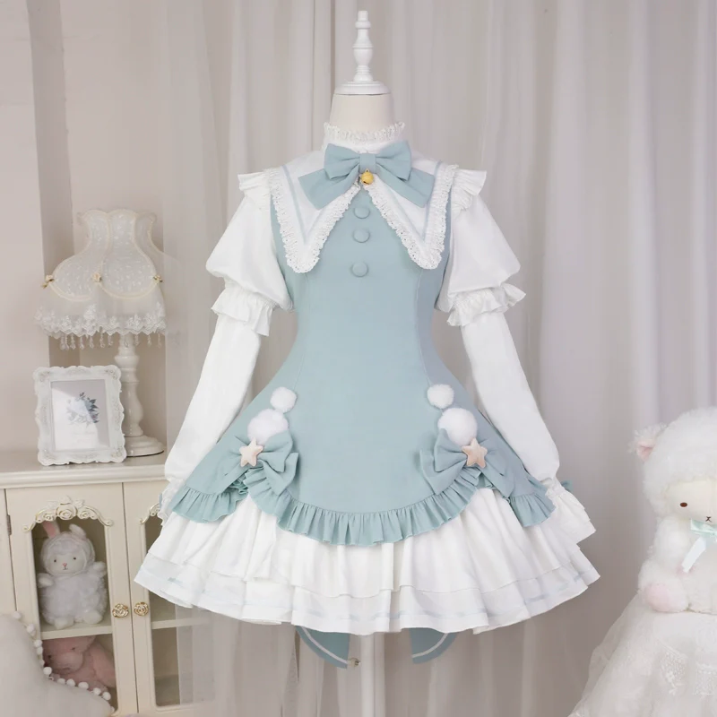 Your princess - Magic Girl - Sweet Lolita Long Sleeve OP Christmas - Image 16