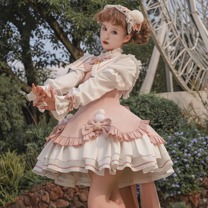 Your princess - Magic Girl - Sweet Lolita Long Sleeve OP Christmas - Image 24