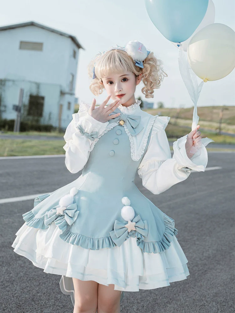 Your princess - Magic Girl - Sweet Lolita Long Sleeve OP Christmas - Image 4