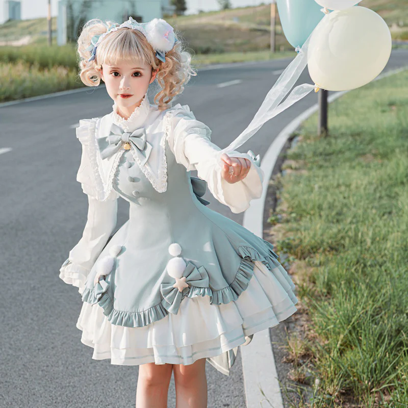 Your princess - Magic Girl - Sweet Lolita Long Sleeve OP Christmas - Image 6