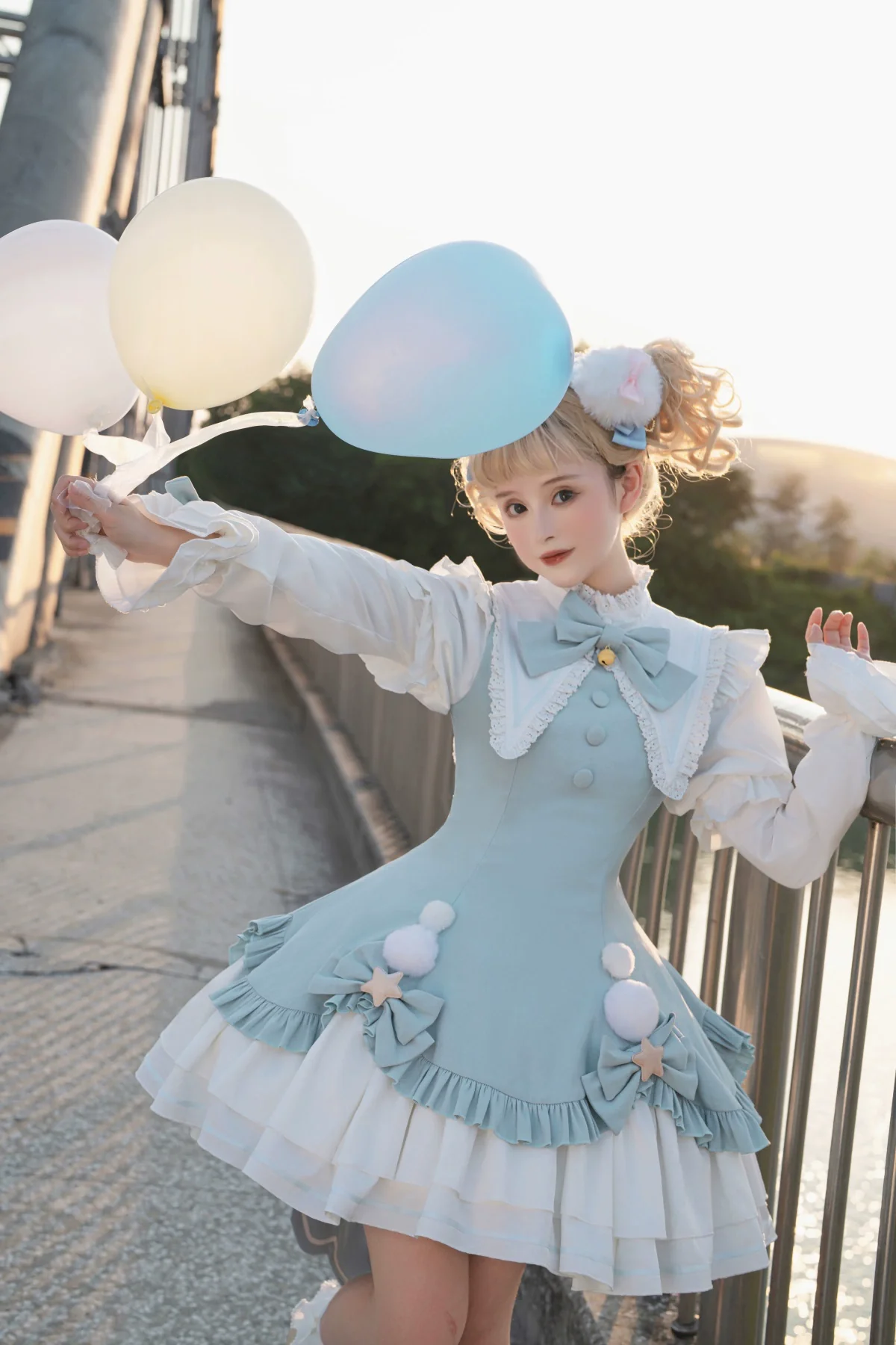 Your princess - Magic Girl - Sweet Lolita Long Sleeve OP Christmas - Image 8