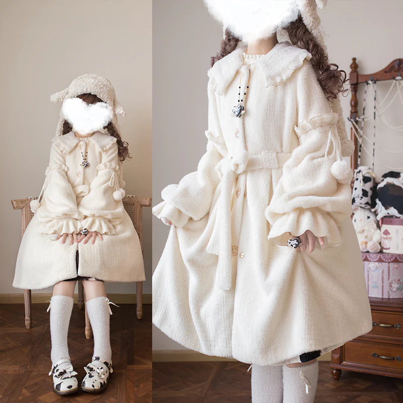 Yuansu - To Warming Sun - Kawaii Lolita Winter Coat - Image 3