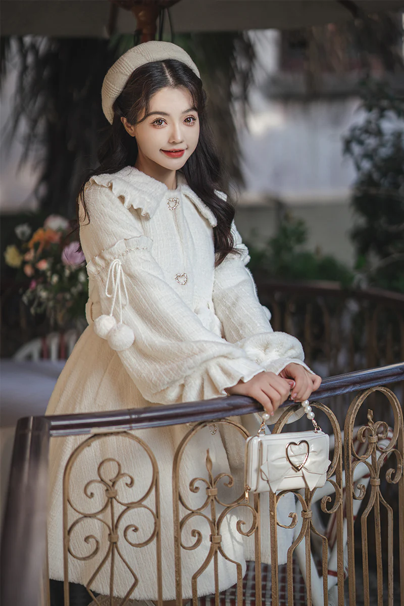 Yuansu - To Warming Sun - Kawaii Lolita Winter Coat - Image 5