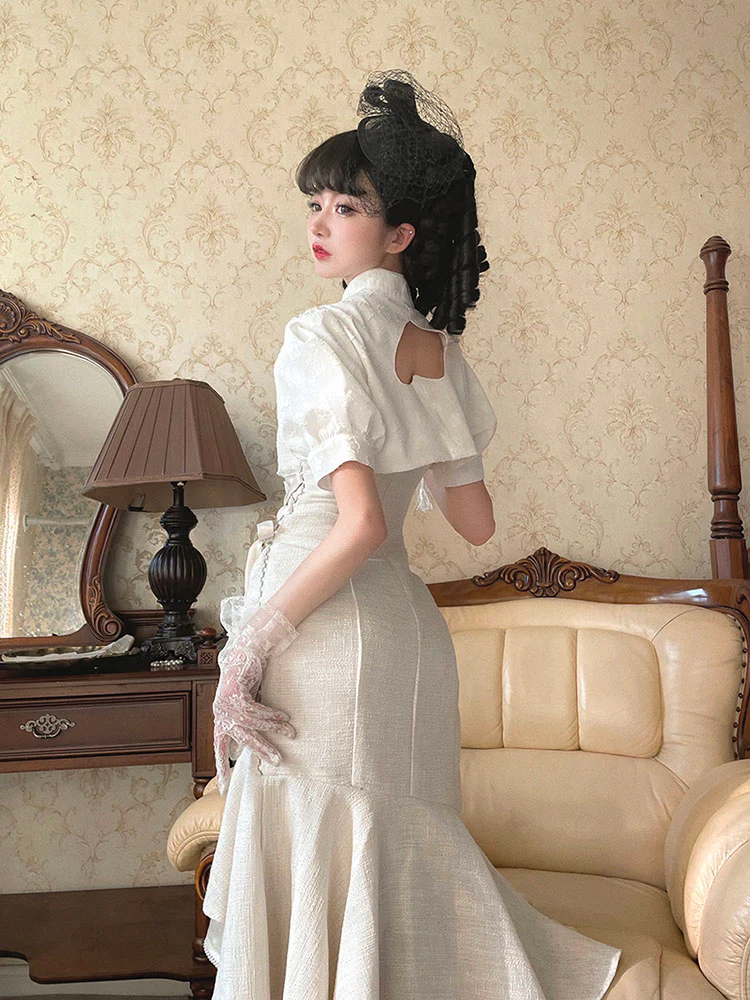 Fishtail Dress Lolita JSK Dress - Image 10