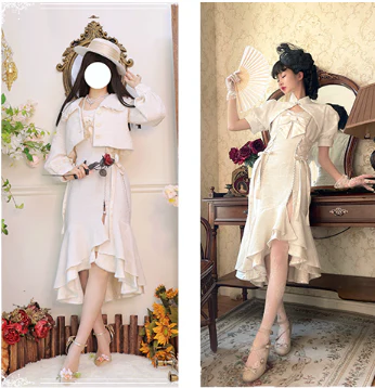 Fishtail Dress Lolita JSK Dress - Image 16