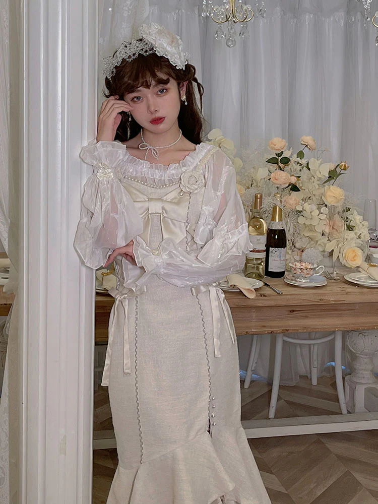 Fishtail Dress Lolita JSK Dress - Image 9