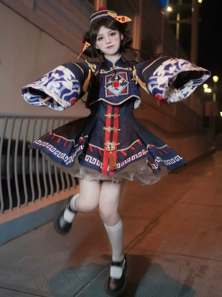 Little Zombie - Zombie Lolita Jumper Dress Cute Lolita Coat Set - Image 17