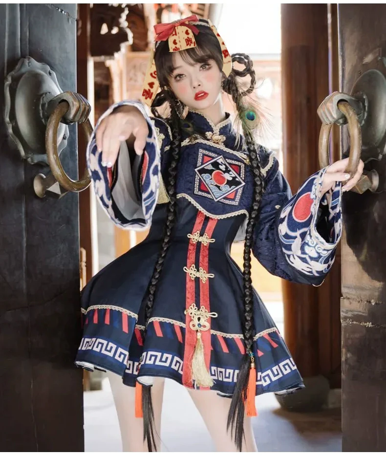 Little Zombie - Zombie Lolita Jumper Dress Cute Lolita Coat Set - Image 20