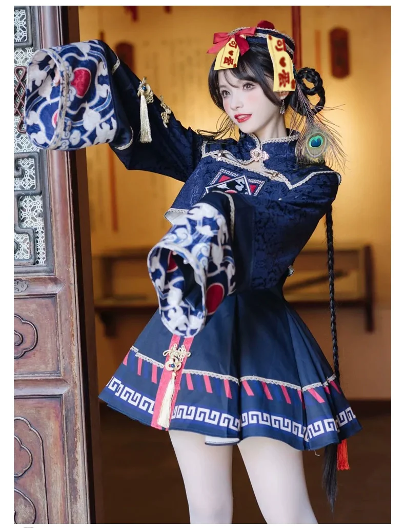 Little Zombie - Zombie Lolita Jumper Dress Cute Lolita Coat Set - Image 21
