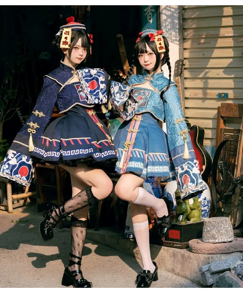 Little Zombie - Zombie Lolita Jumper Dress Cute Lolita Coat Set - Image 29